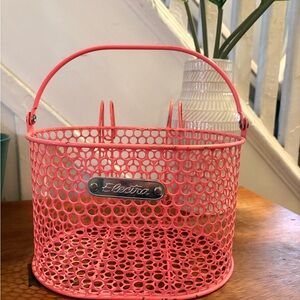 Electra Pink Metal Bike Basket kids